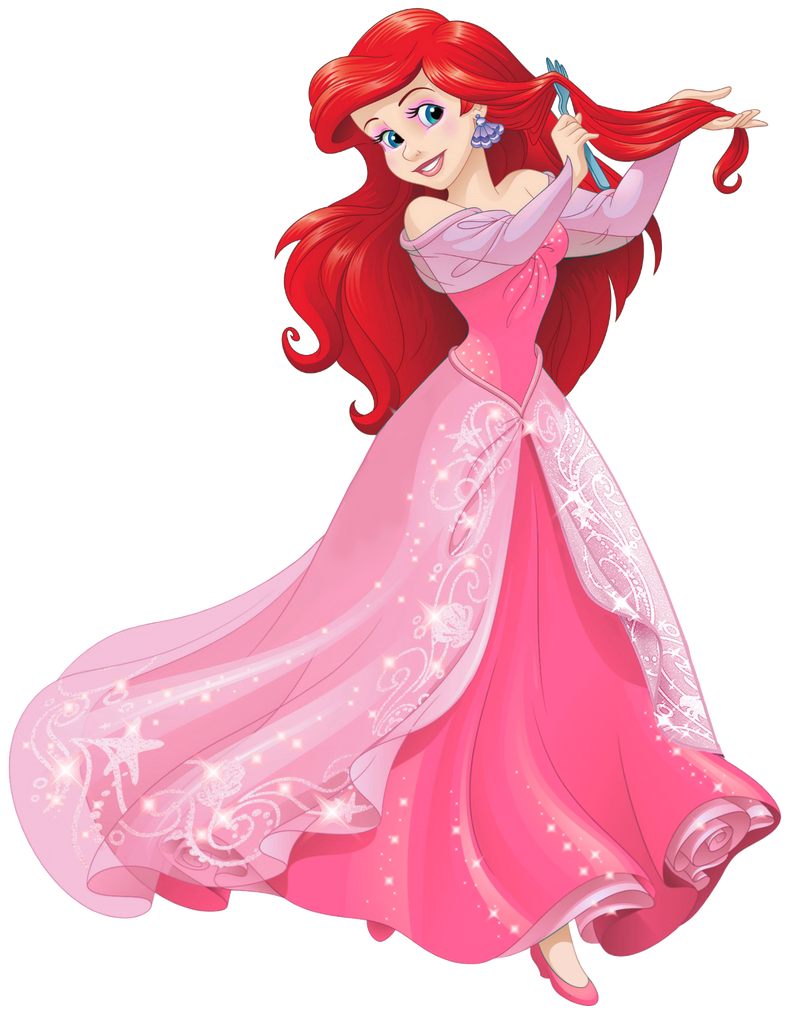 Princess Ariel in Pink #7 by MermaidMelodyEdits on DeviantArt