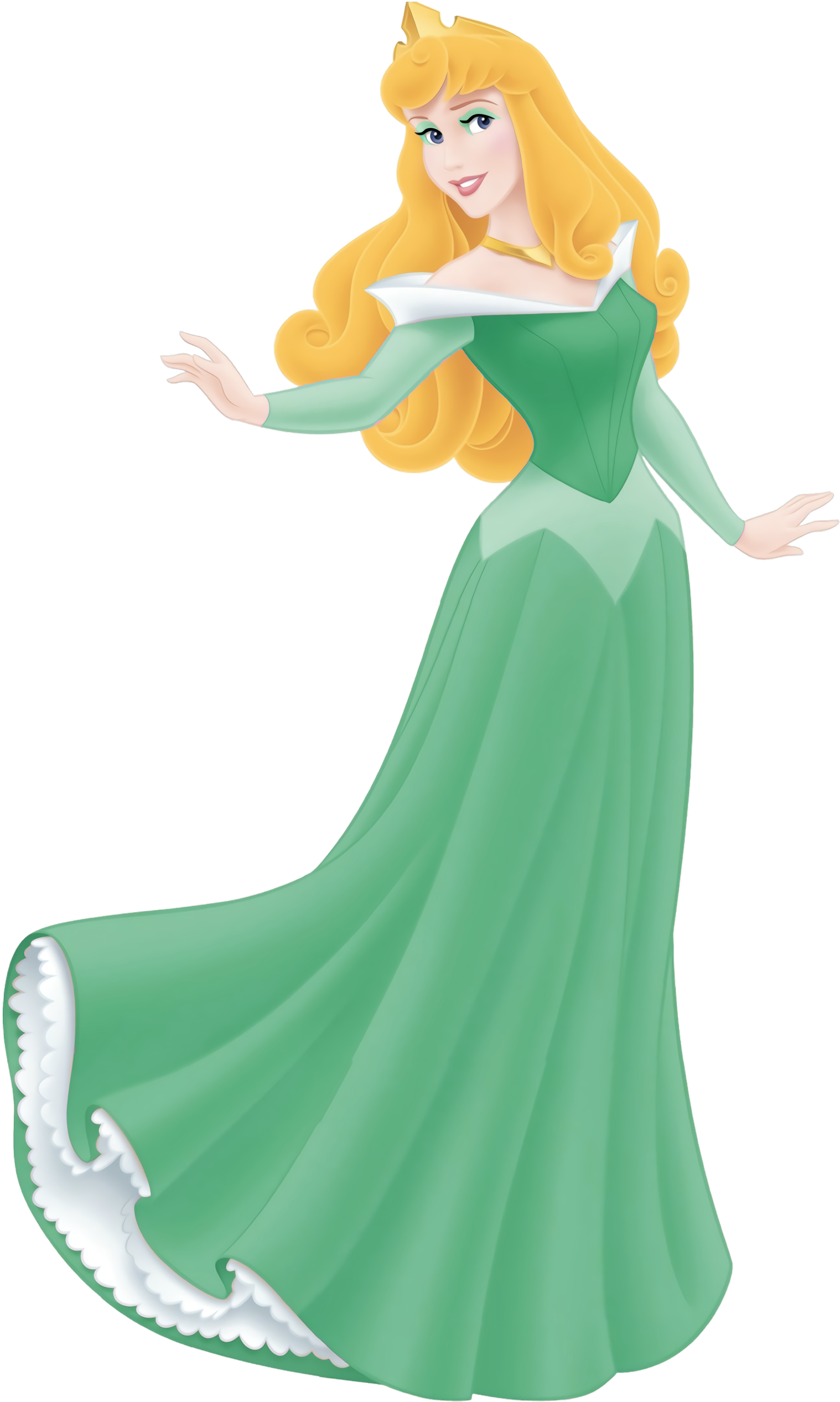 Princess Aurora in Green #43 by MermaidMelodyEdits on DeviantArt