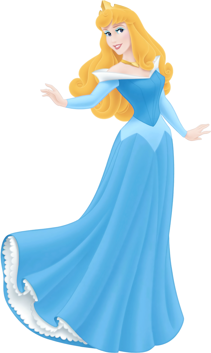 Princess aurora top blue dress