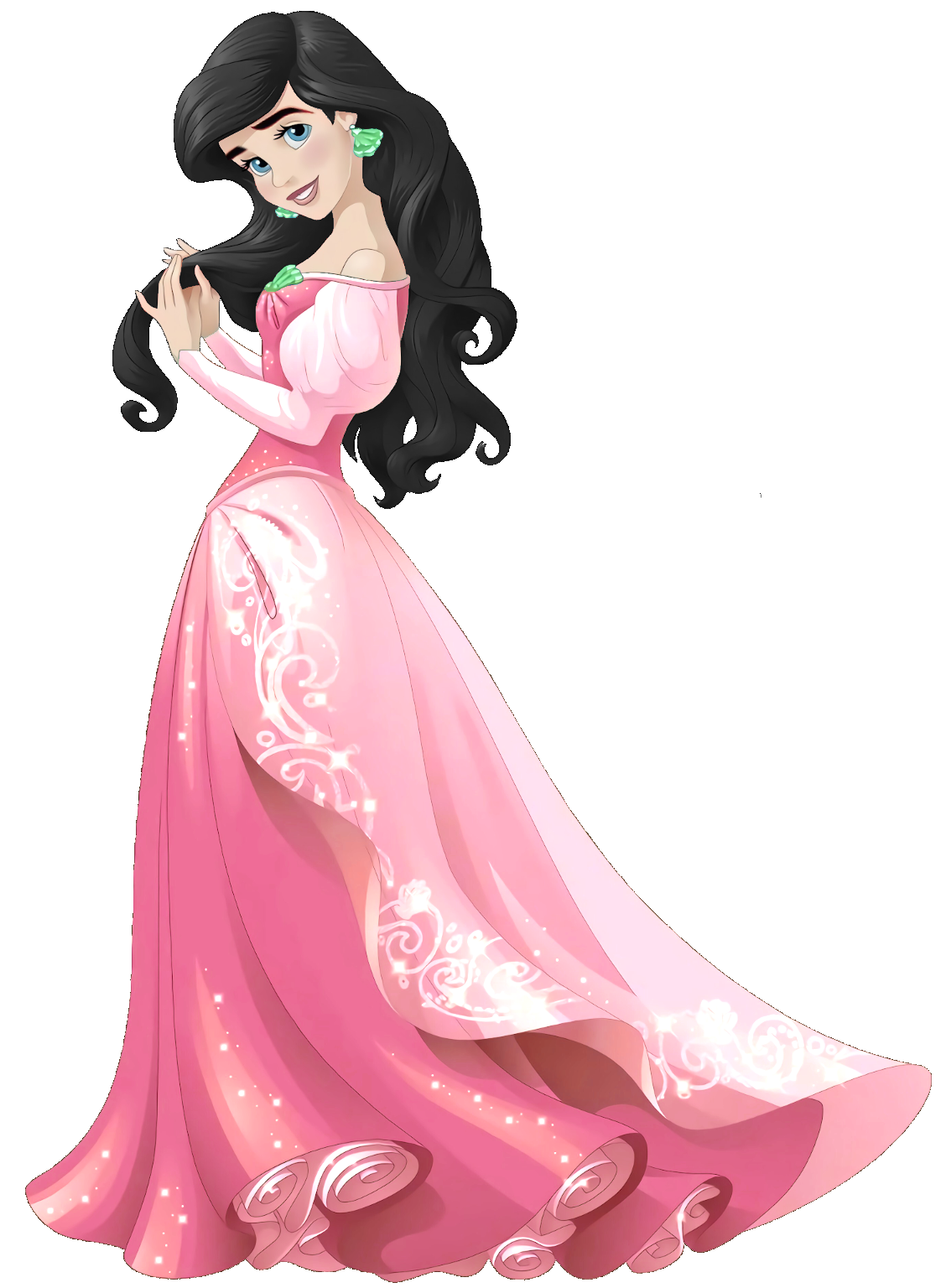 princess melody dress The Little Mermaid II: Return to the Sea- Melody (Kingdom Hearts version/ball gown)