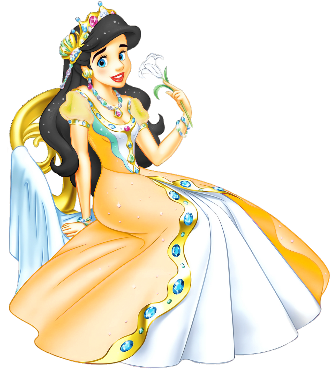 disney princess yellow dress 2000s Belle W/iconic or it can be easily mounted to a wall or door Princess Melody Series: Rare Dress