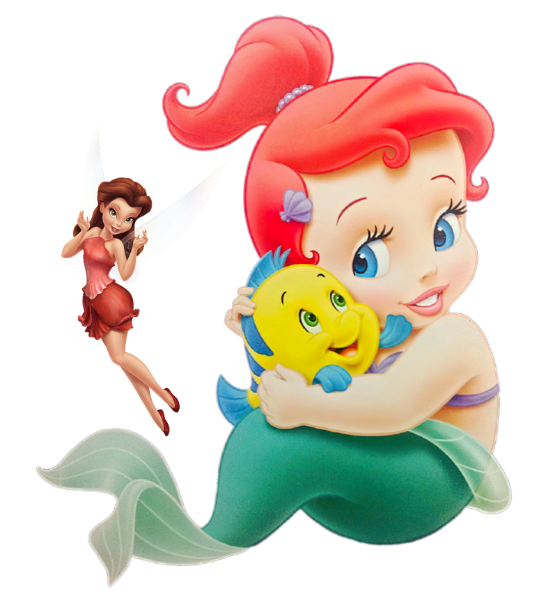 Mermaid Disney Princess Baby Ariel Fairy X Princess Series: Baby Mermaid Disney Princess Baby Ariel Fairy X Princess Series: Baby