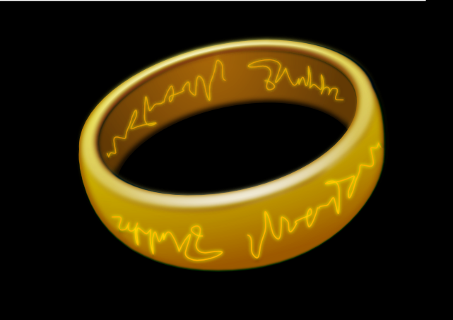 Lord Rings Inkscape 0.45