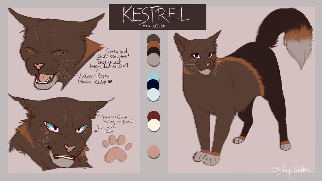 New Kessa Reference Sheet by Coeuralma