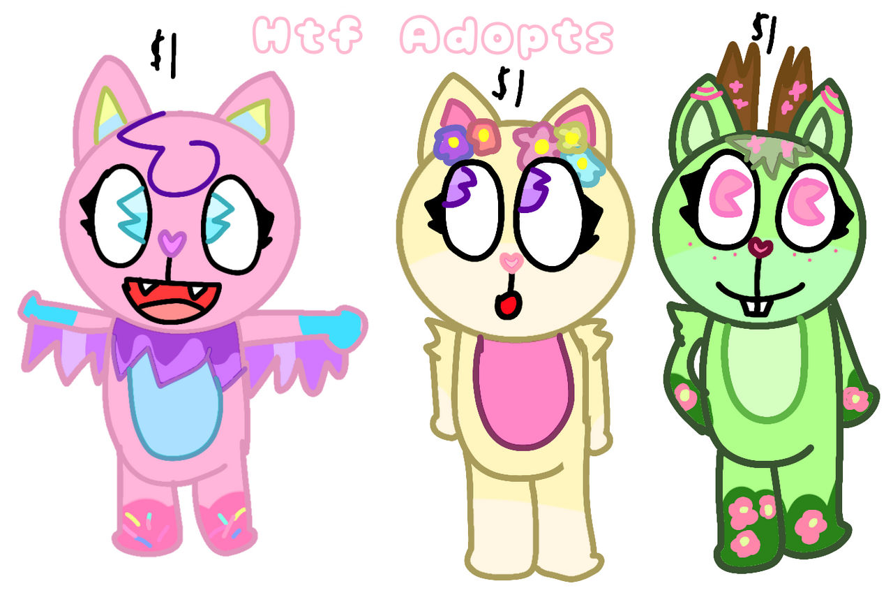 HTF Happy tree friends OC adopts #1 (Closed) by Cloudberriii on DeviantArt