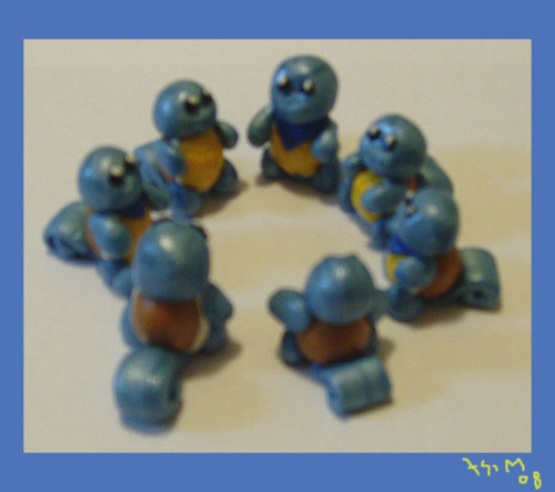 Squirtle Squad -clay edition-