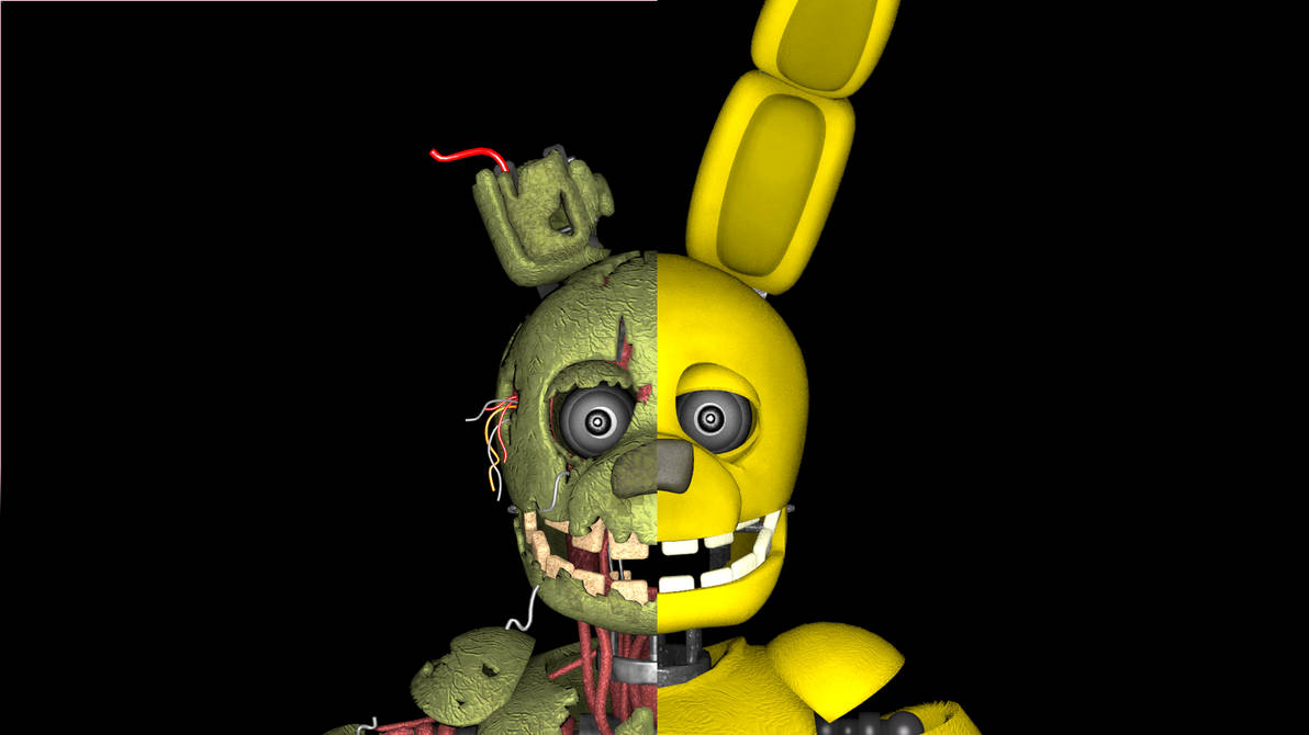 Spring Bonnie Springtrap Fnaf Sfm Springtrap And Spring Bonnie by FoxyTheGoldGuy09 on DeviantArt