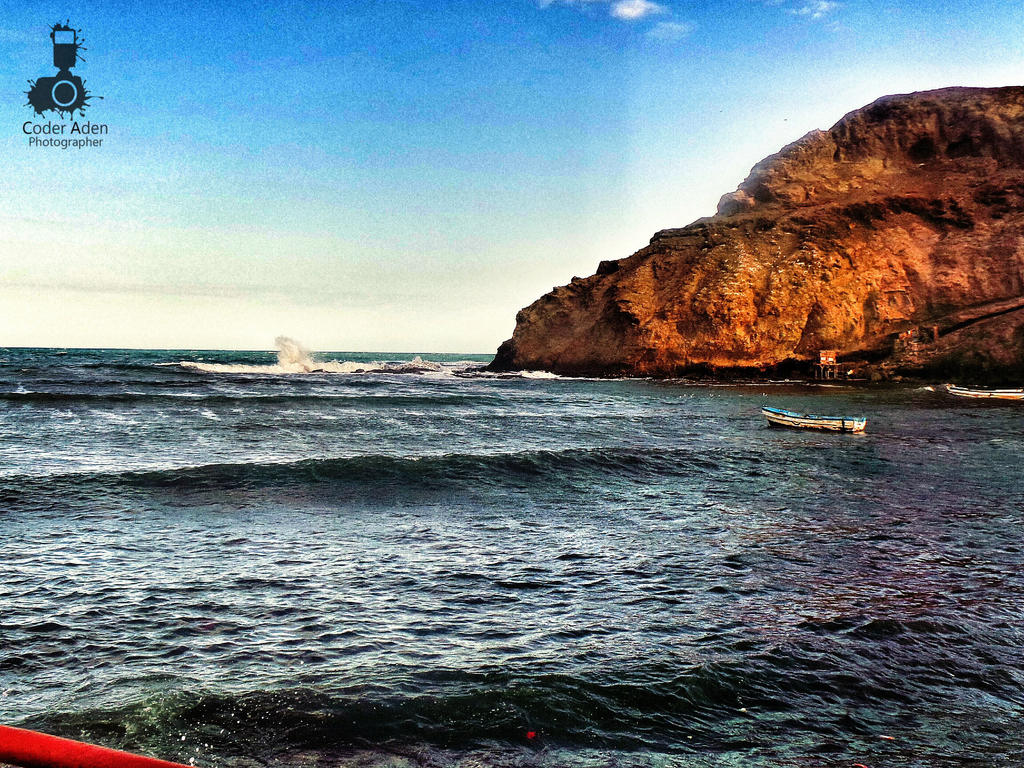 The beauty of the sea in Aden