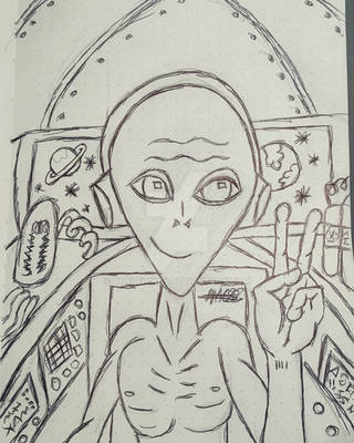 Peaceful Alien