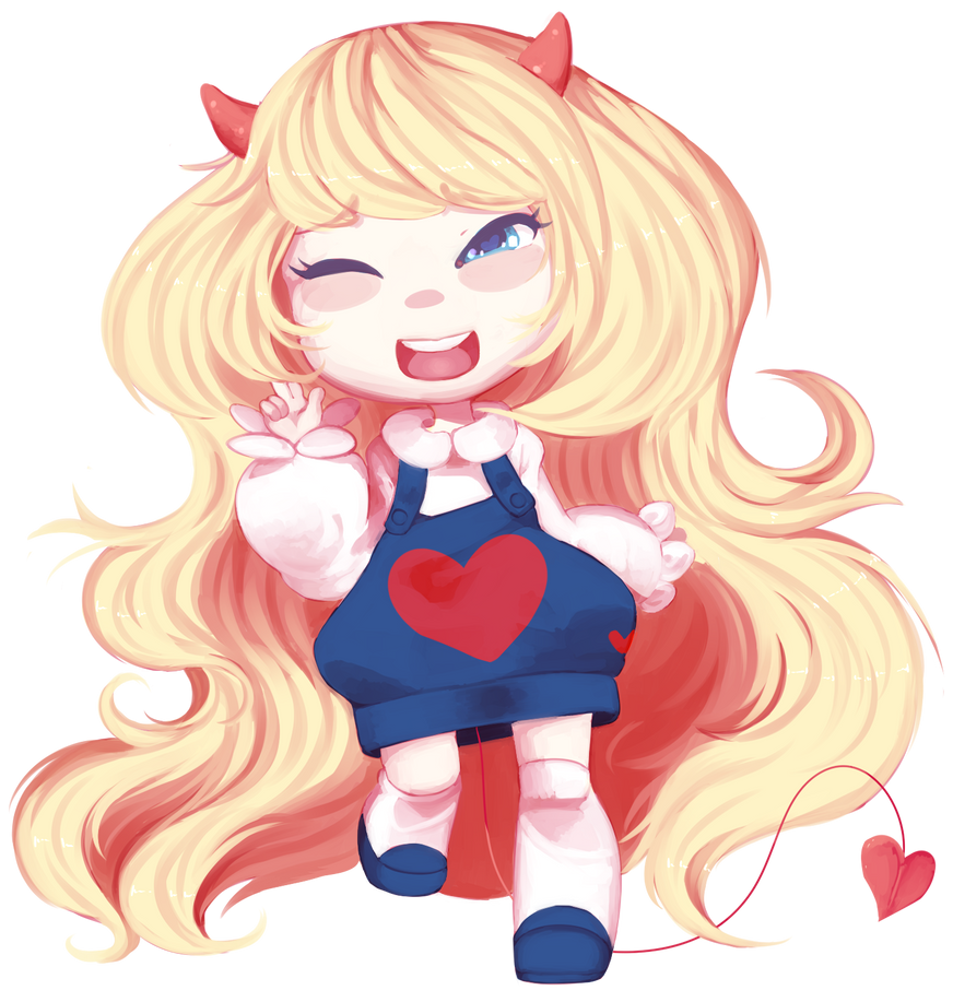 The cutest devil I've ever seen ! by bakedpear on DeviantArt