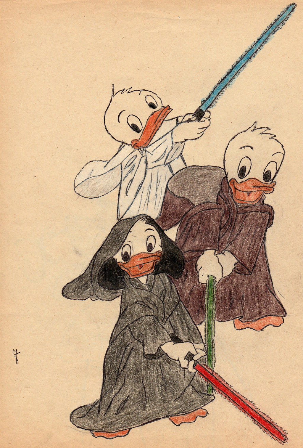 Huey, Dewey and Louie Star Wars