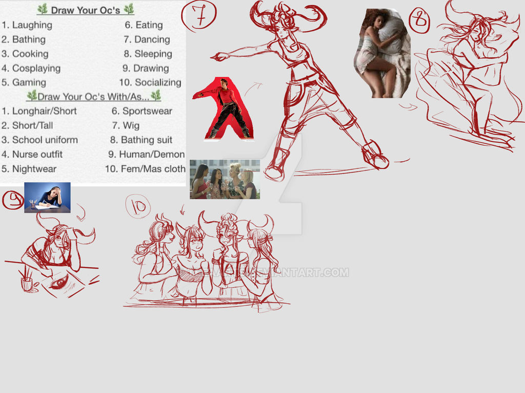 Oc Intro Drawing Draw your OC part 1 Done by TeeaArts on DeviantArt
