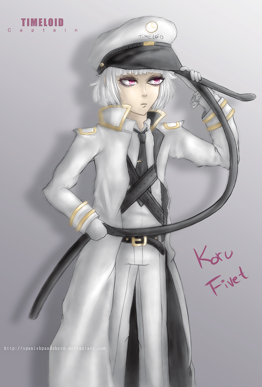 UTAU | Koru Fivet Captain re-draw