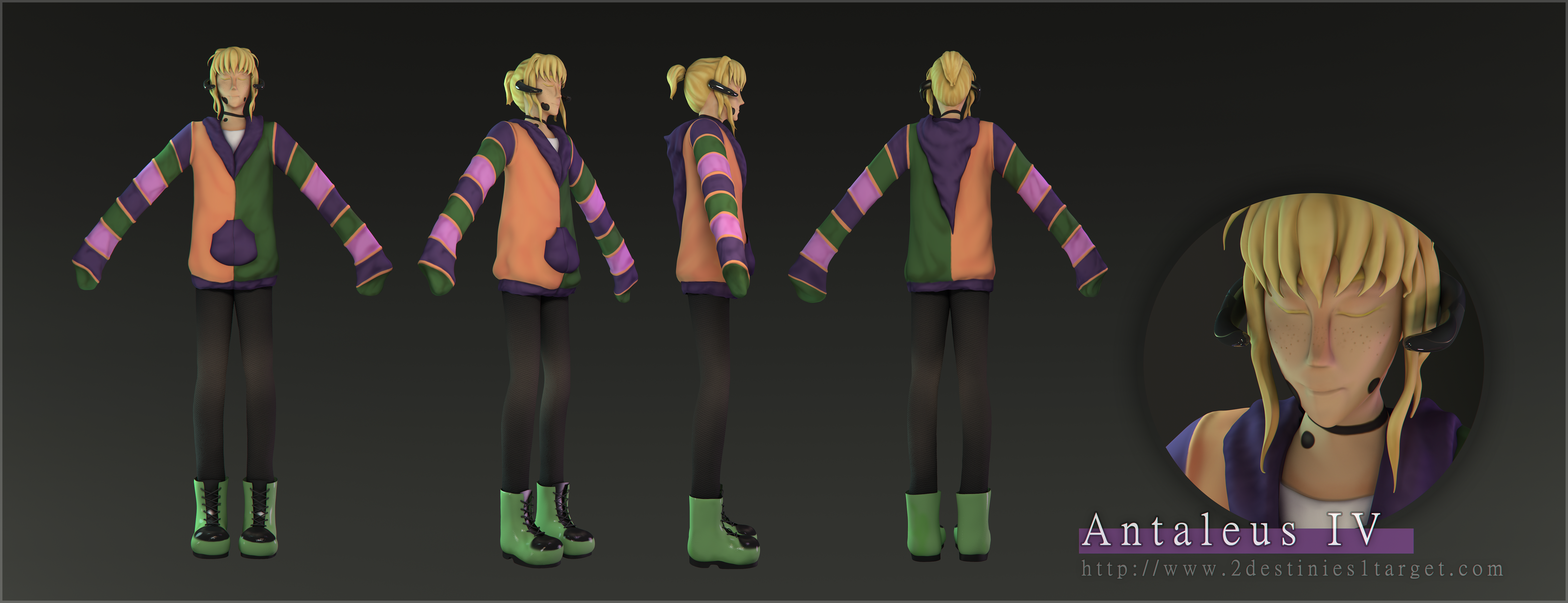 2D1T | Antaleus IV by SpanishPandaHero