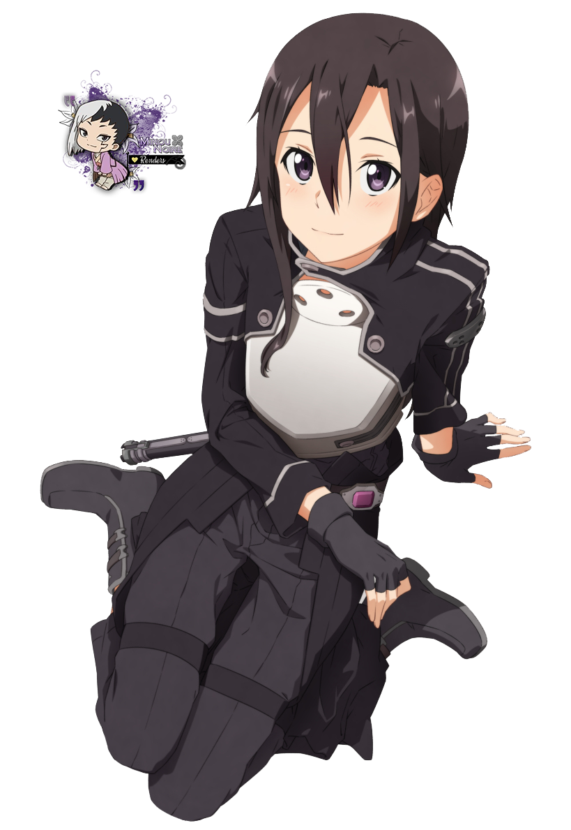 Sao Renders Kirito chan - GGO - SAO Render by Minou-Noire on DeviantArt