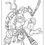 TMNT Michelangelo Inked