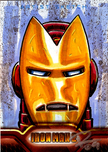 IM2 Sketch Cards: Iron Man TOS