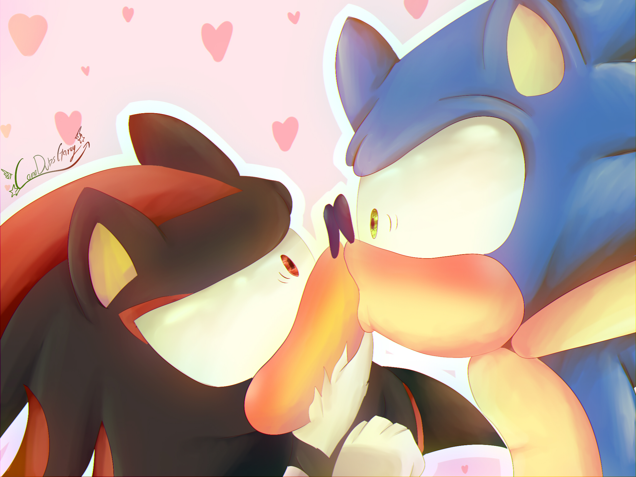 ℌ𝔦𝔪𝔦𝔱𝔰𝔲 (COMMS OPEN) on X: This is the first time they've seen a kiss  on the cheek, and Sonic now wants to give it a try #sonadow #shadonic  #SonicTheHedgehog #ShadowTheHedgehog #sonic #shadow #