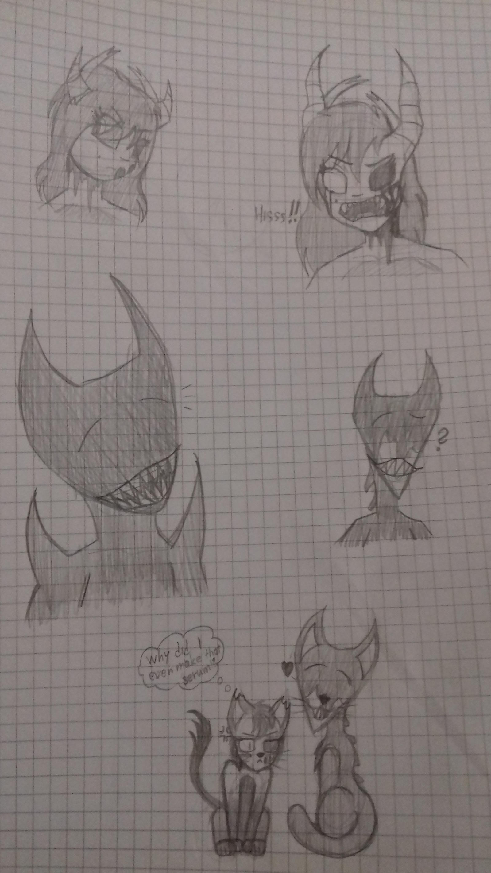 Batim Ink Ouddle batim doodles #3 by stardustSK on DeviantArt