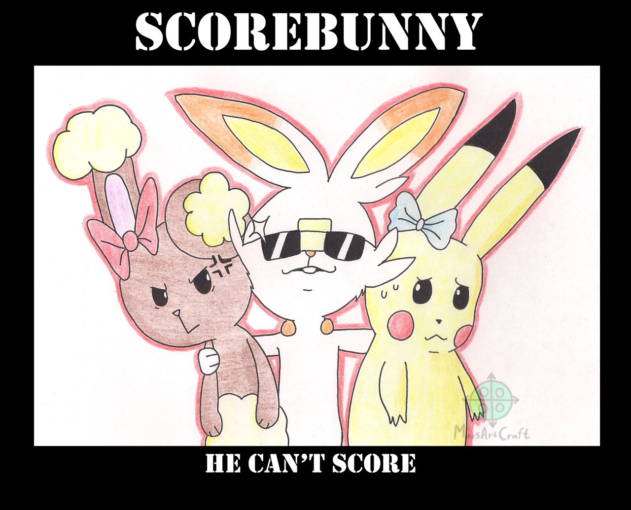 Scorbunny meme by MaisArtCraft on DeviantArt