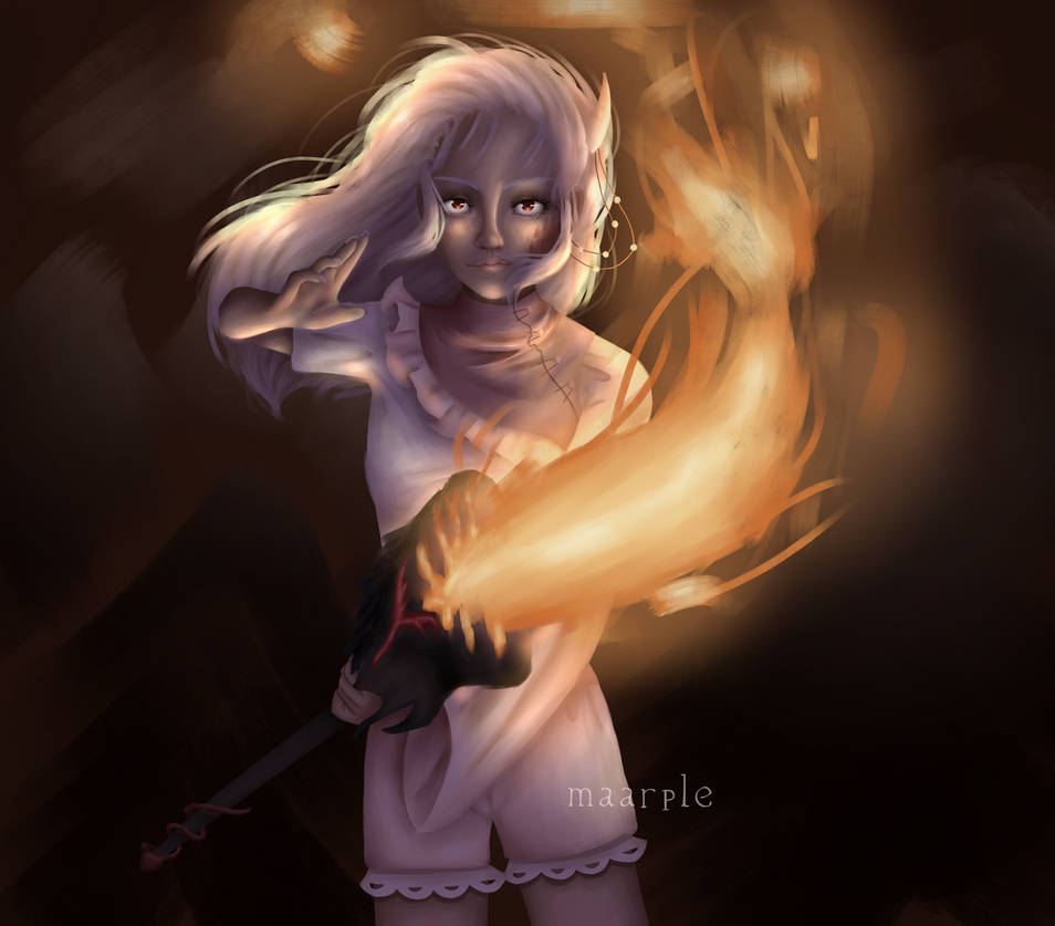 White Fire Deviantart Fire by Maarple on DeviantArt
