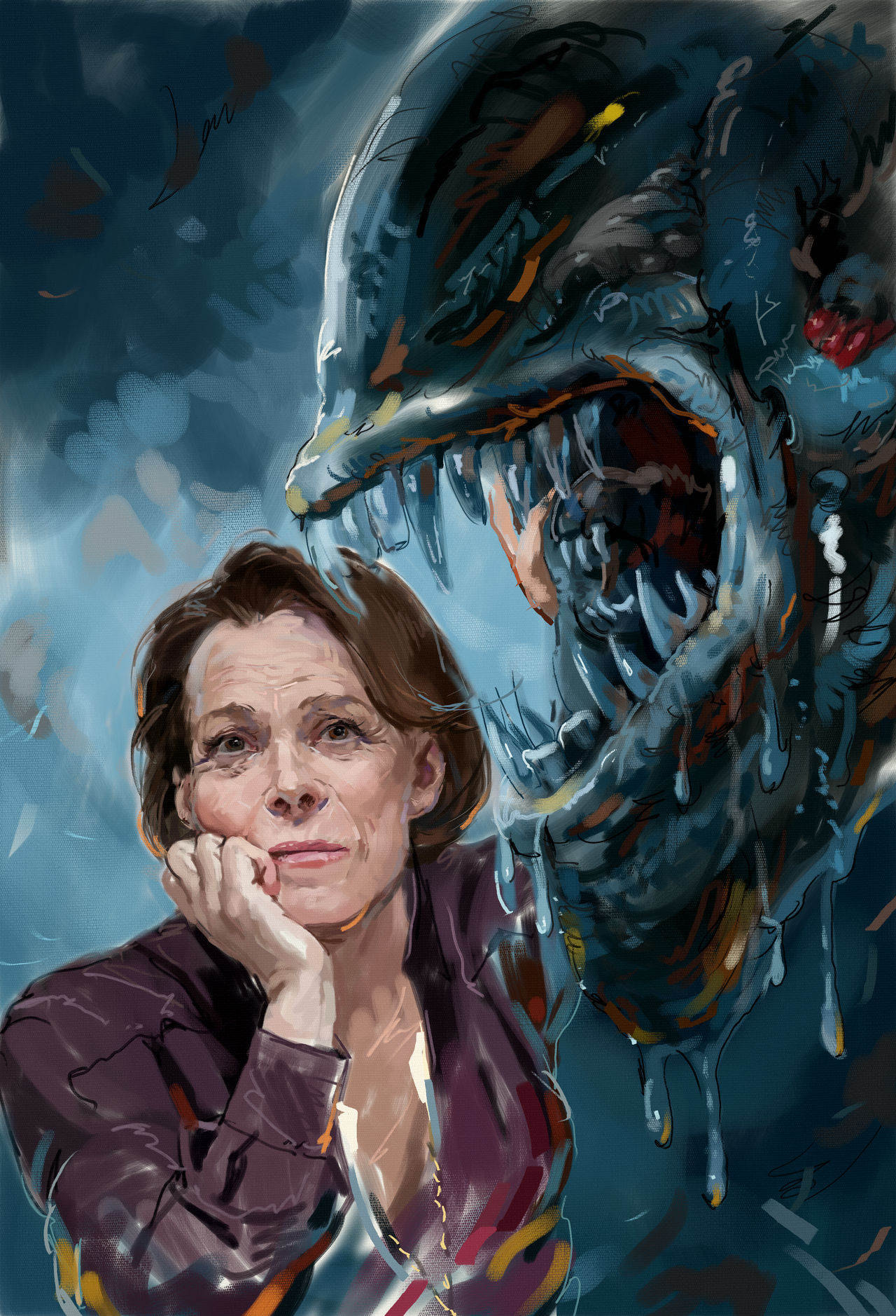 Alienoid Deviantart Alien by igo4987 on DeviantArt