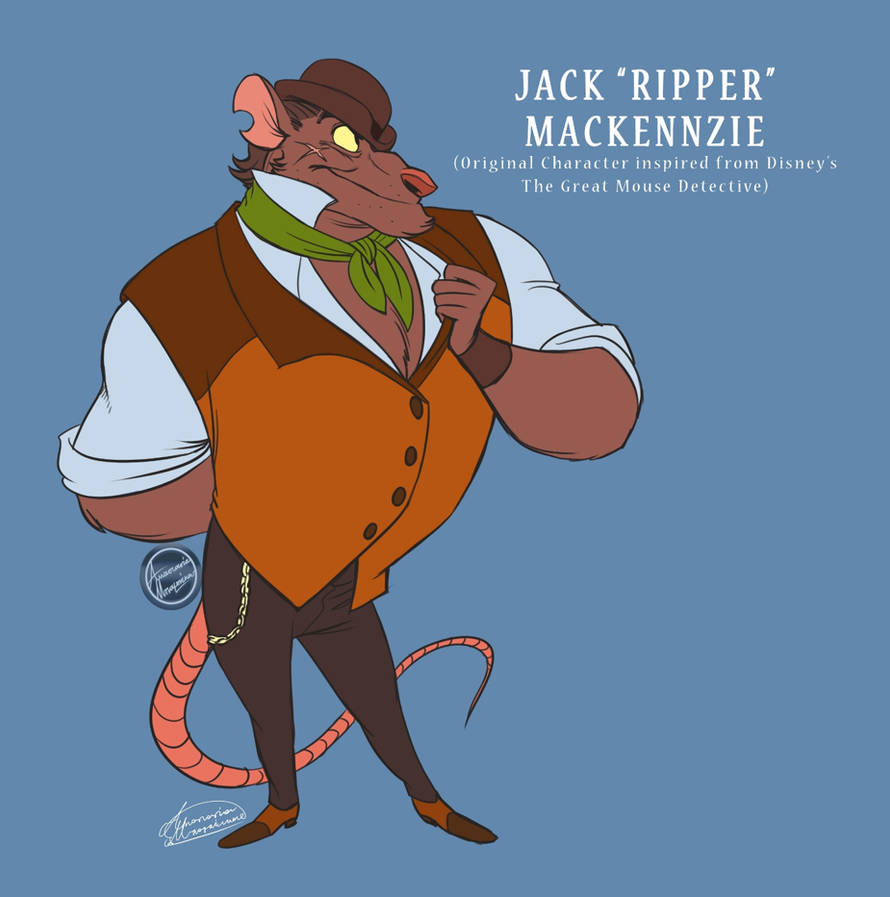 Great Mouse Detective OC by AniaBK on DeviantArt