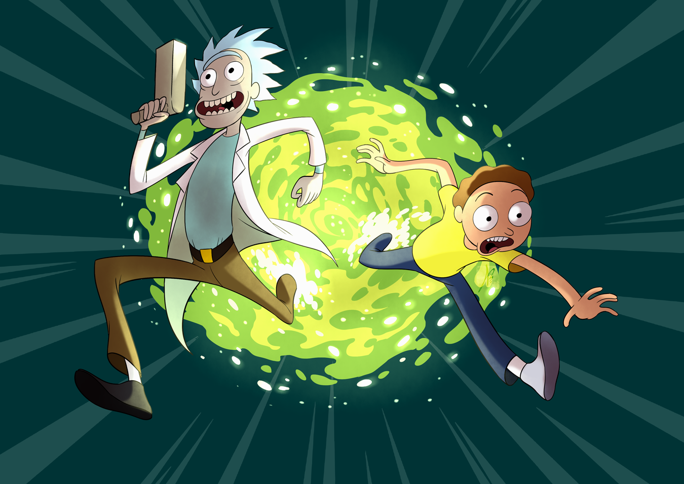 Wallpaper Engine - Rick and Morty 