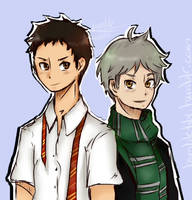 ::HQ!!:: Slytherin and Gryffindor