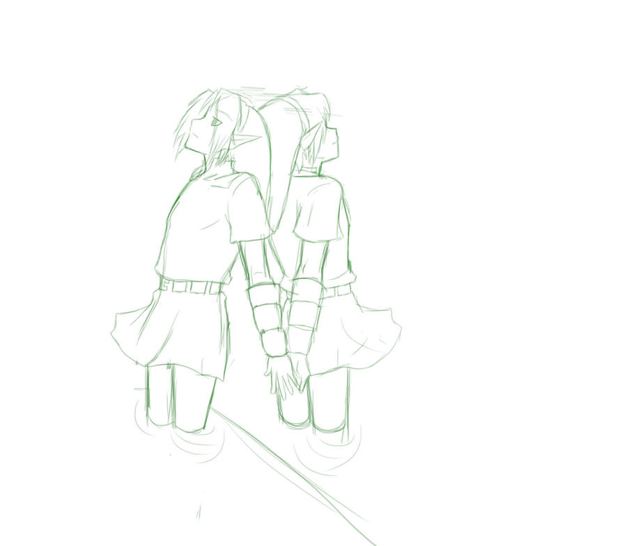 Mirror sketch by AngelofHapiness on DeviantArt