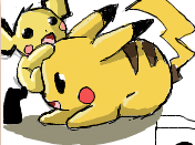 Pichu and pikachu