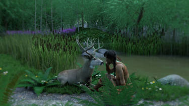 Native Deer 1