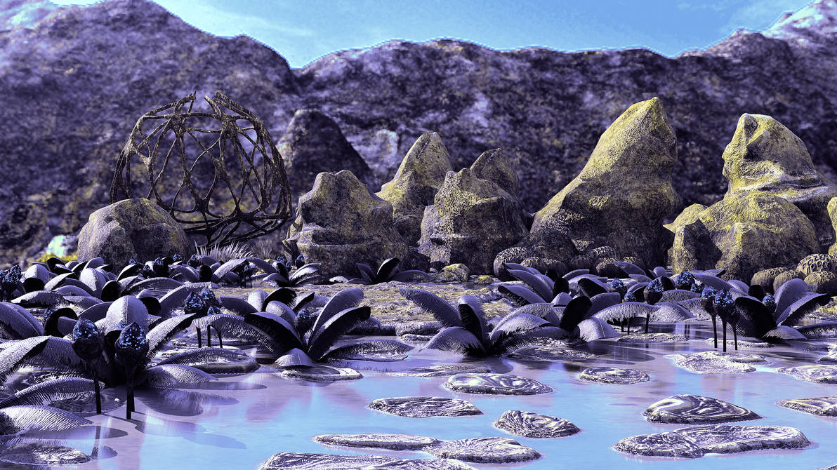 Alien Lake by KraftyKreations on DeviantArt
