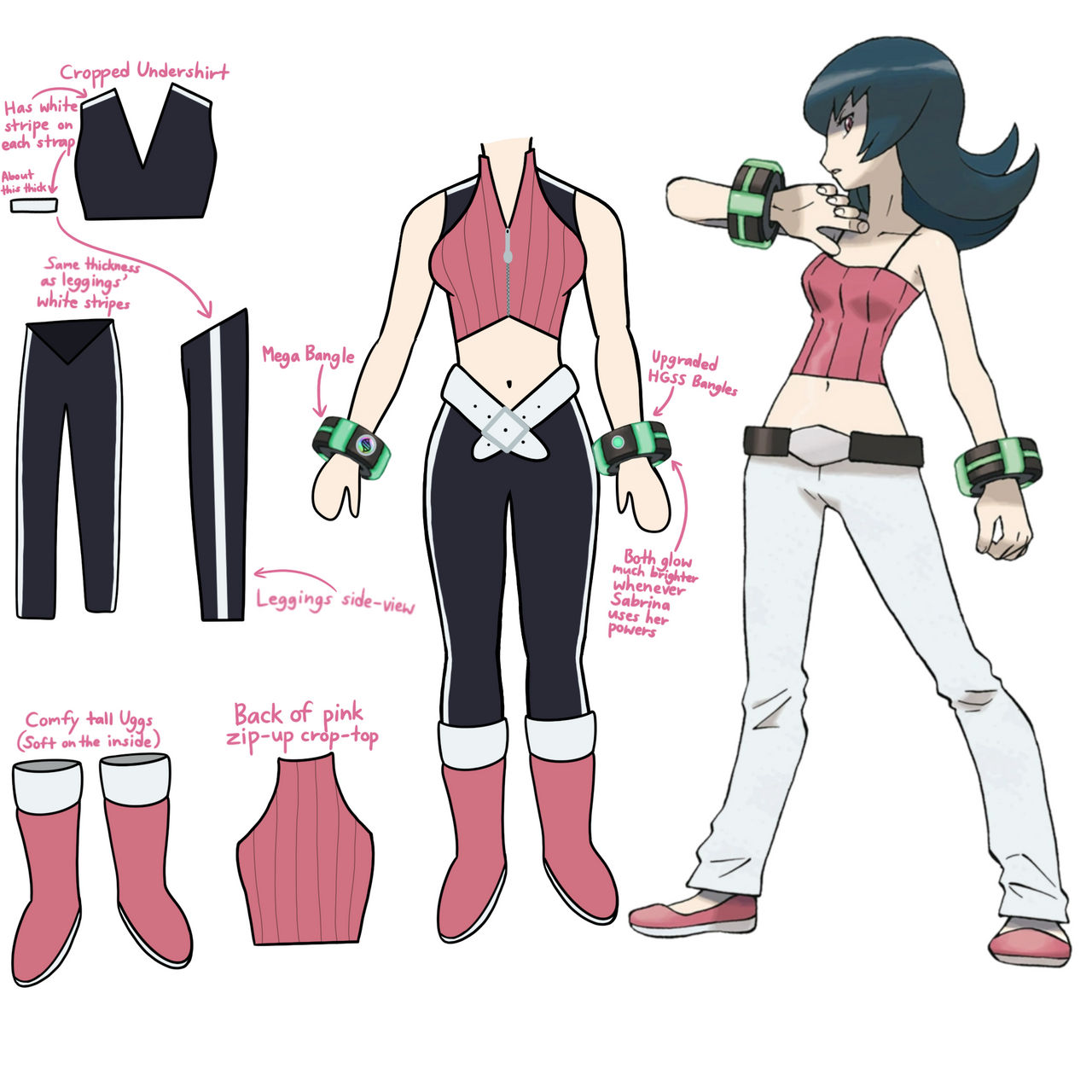 Sabrina Outfit Redesign New Updated Version by TheNimpha on DeviantArt