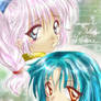 Kaname and Teletha