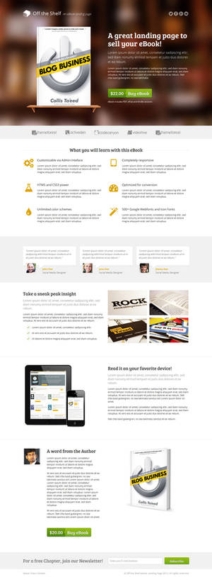 eBook Landing Page