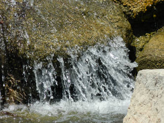 Frozen Running Water