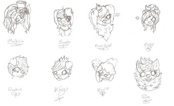 ~: Cinna Headshot Sketches [TRD] :~