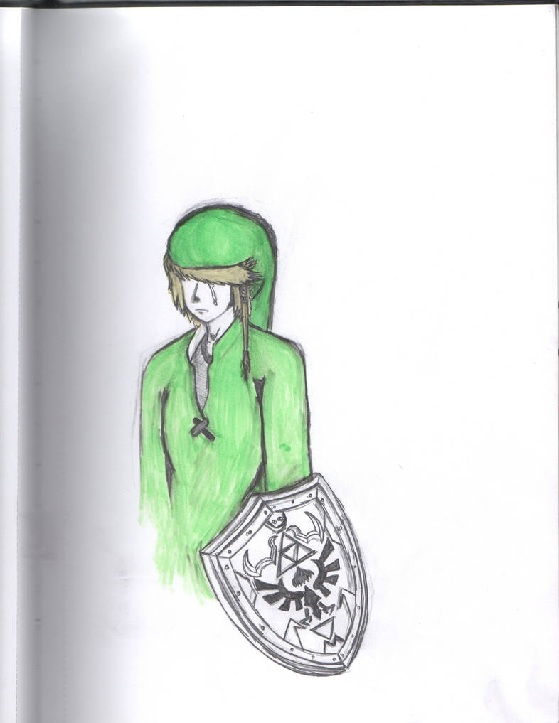 link crying (incomplete) by OxoJuaN64 on DeviantArt