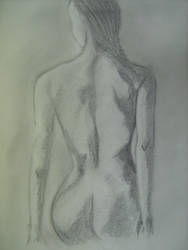 Human figure- Pencil on paper