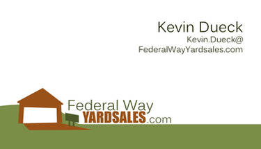 Federal Way Yardsales Card