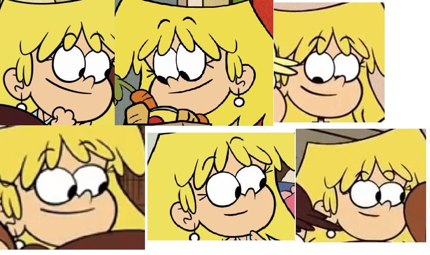 Loris Smiling Every smile Lori Loud by alexeggono on DeviantArt