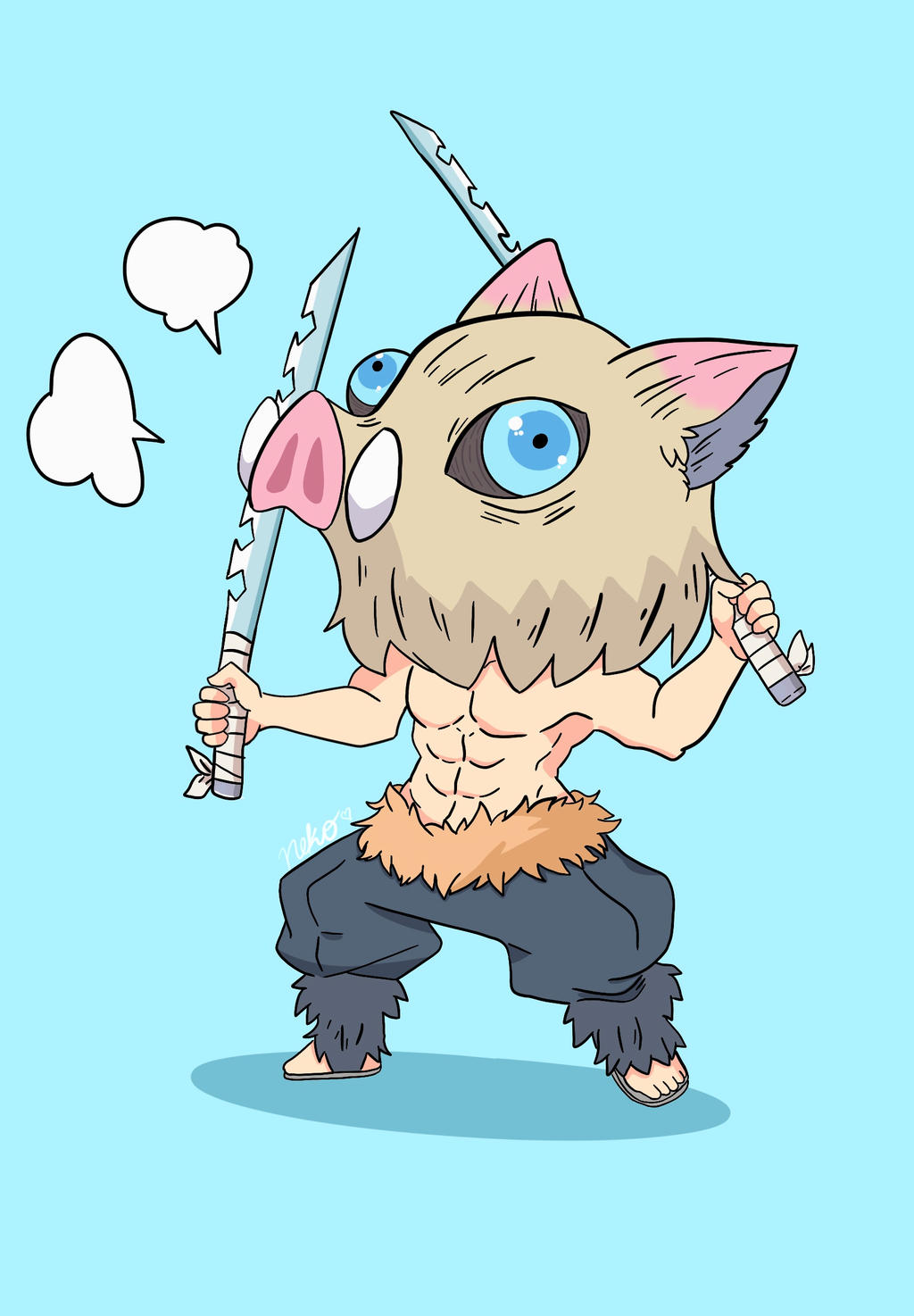 Top 99 hình ảnh cute chibi inosuke đẹp nhất - tải miễn phí