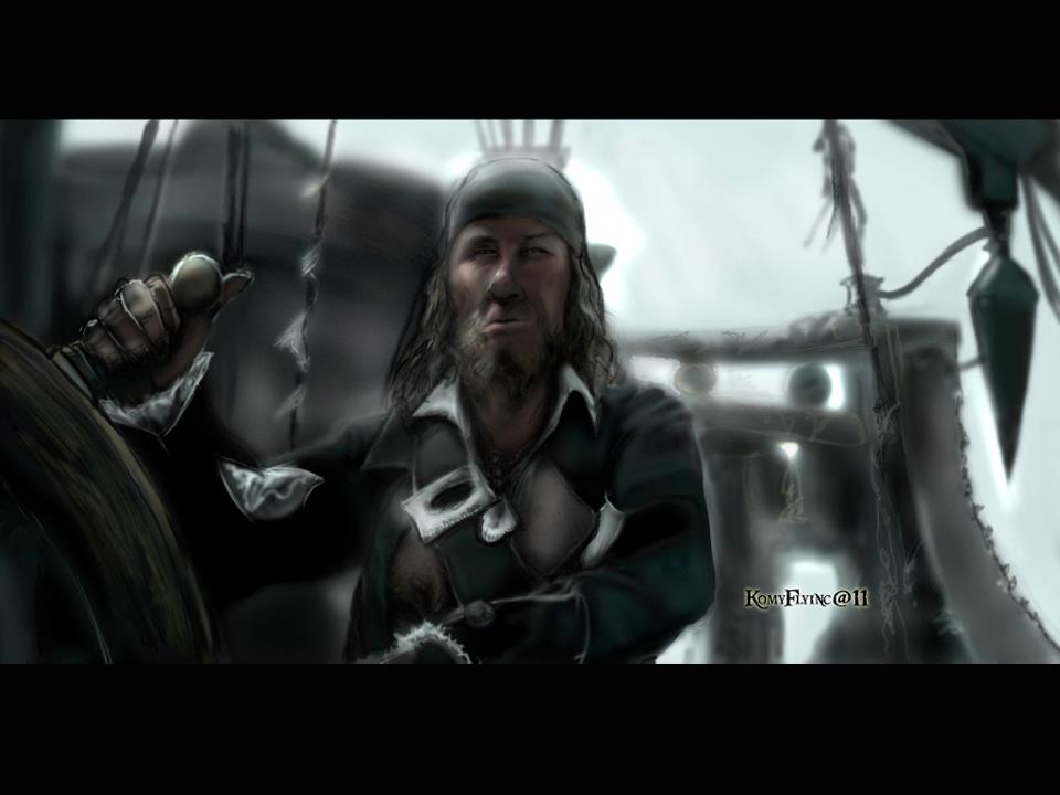 Hector Barbossa-Rembrandstyle