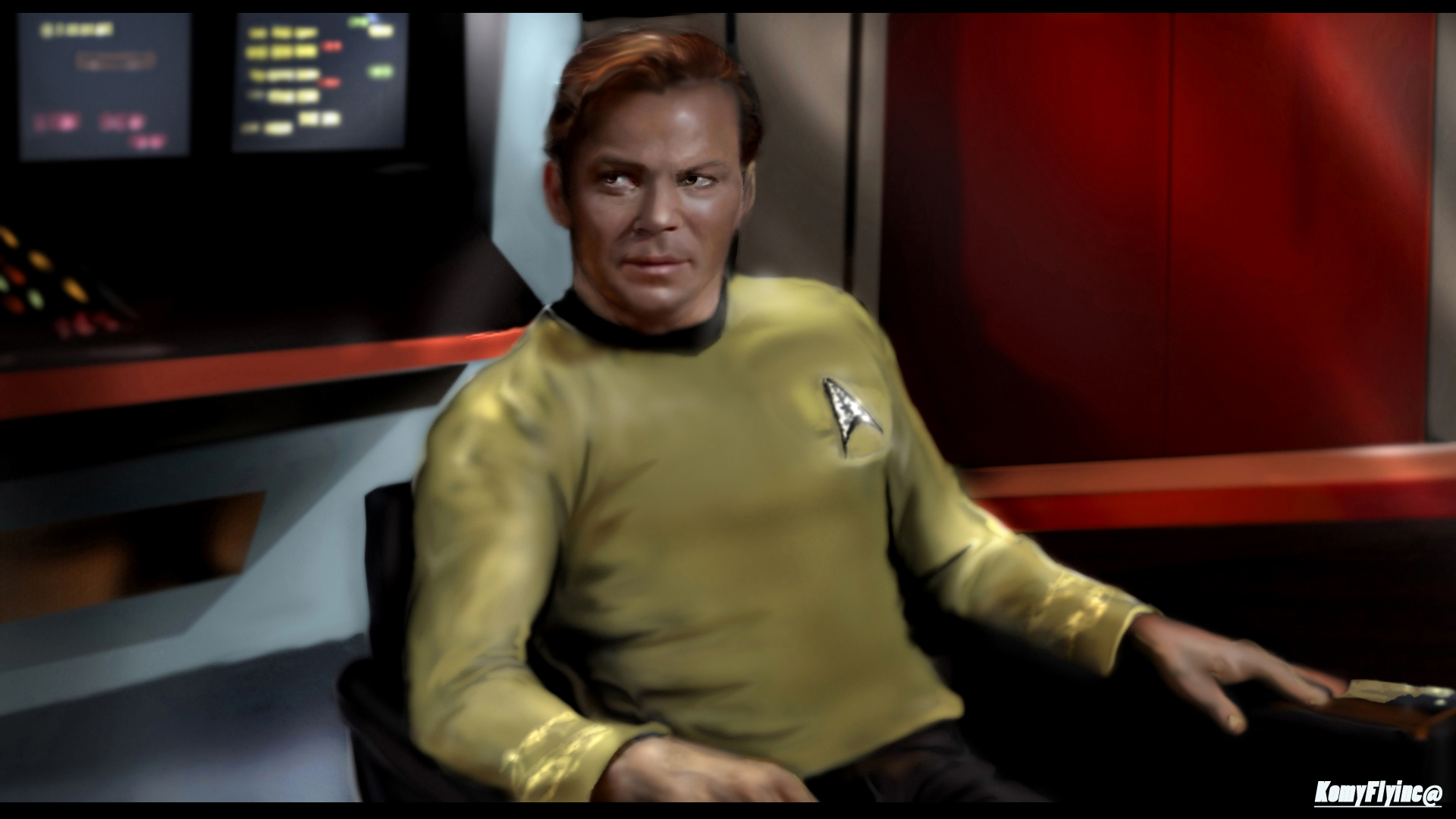 Arttrade: The Captain by KomyFly