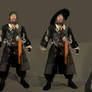 Hector Barbossa 3d with new textures an ambient
