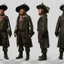 Pirate Captain Character Turnaround