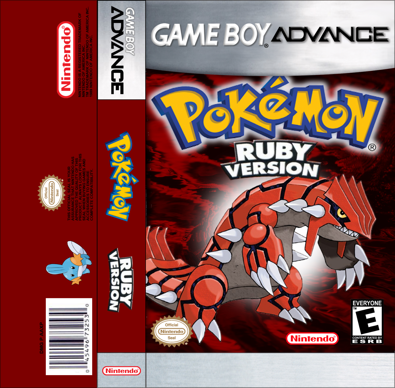 Pokemon Ruby Version Cover by TheCoverMan on DeviantArt