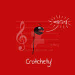 Crotchety!