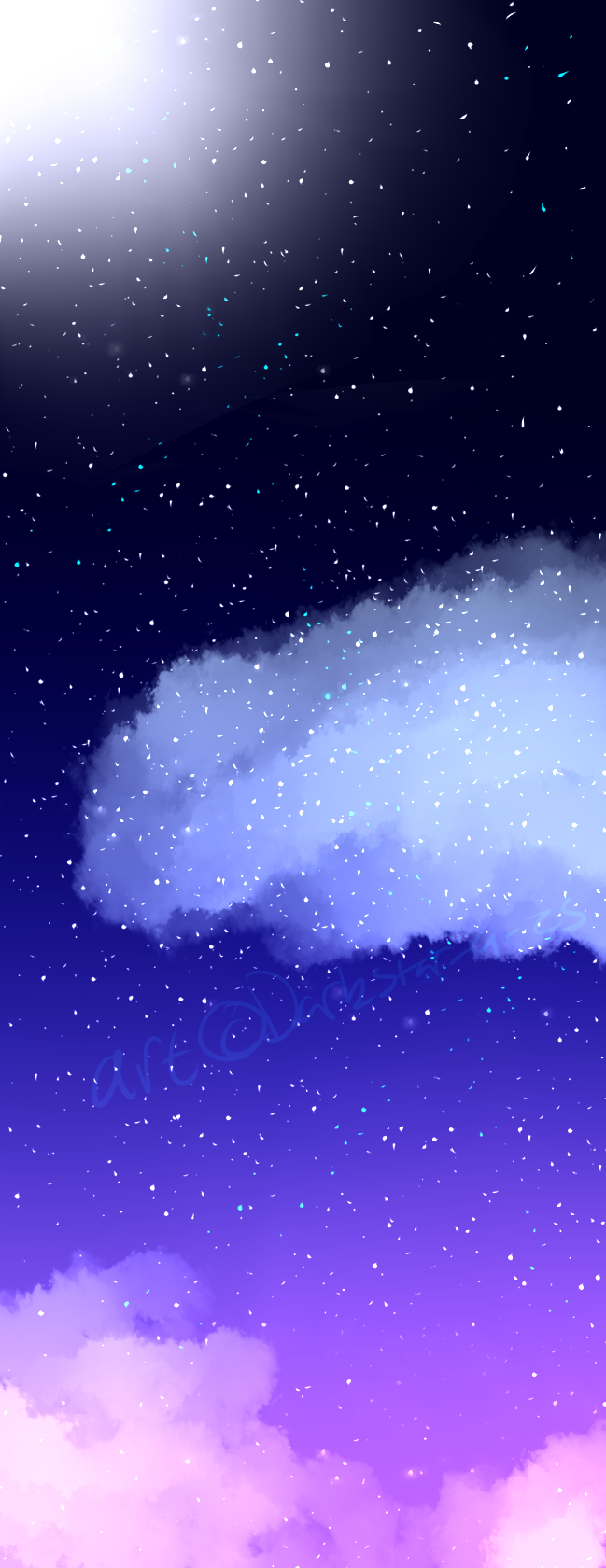 Night sky custom box -FREE TO USE-